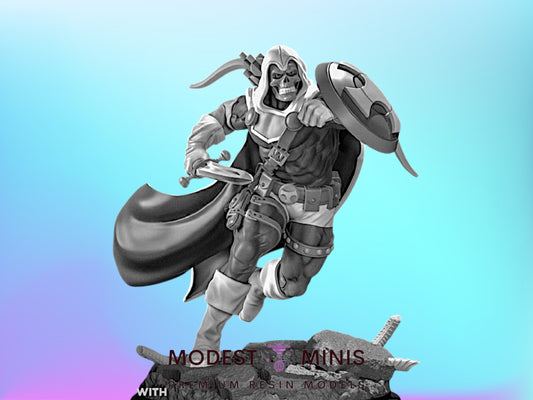 Deadly Mimic | Taskmaster 32mm - 40mm Mini | Crisis Protocol Proxy | Superhero | Hall of Heroes