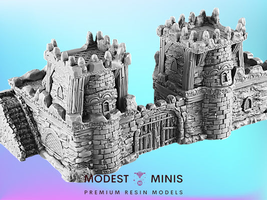 Desert Outpost | 28mm - 40mm Scale | Desert Terrain | Scatter | EC3D