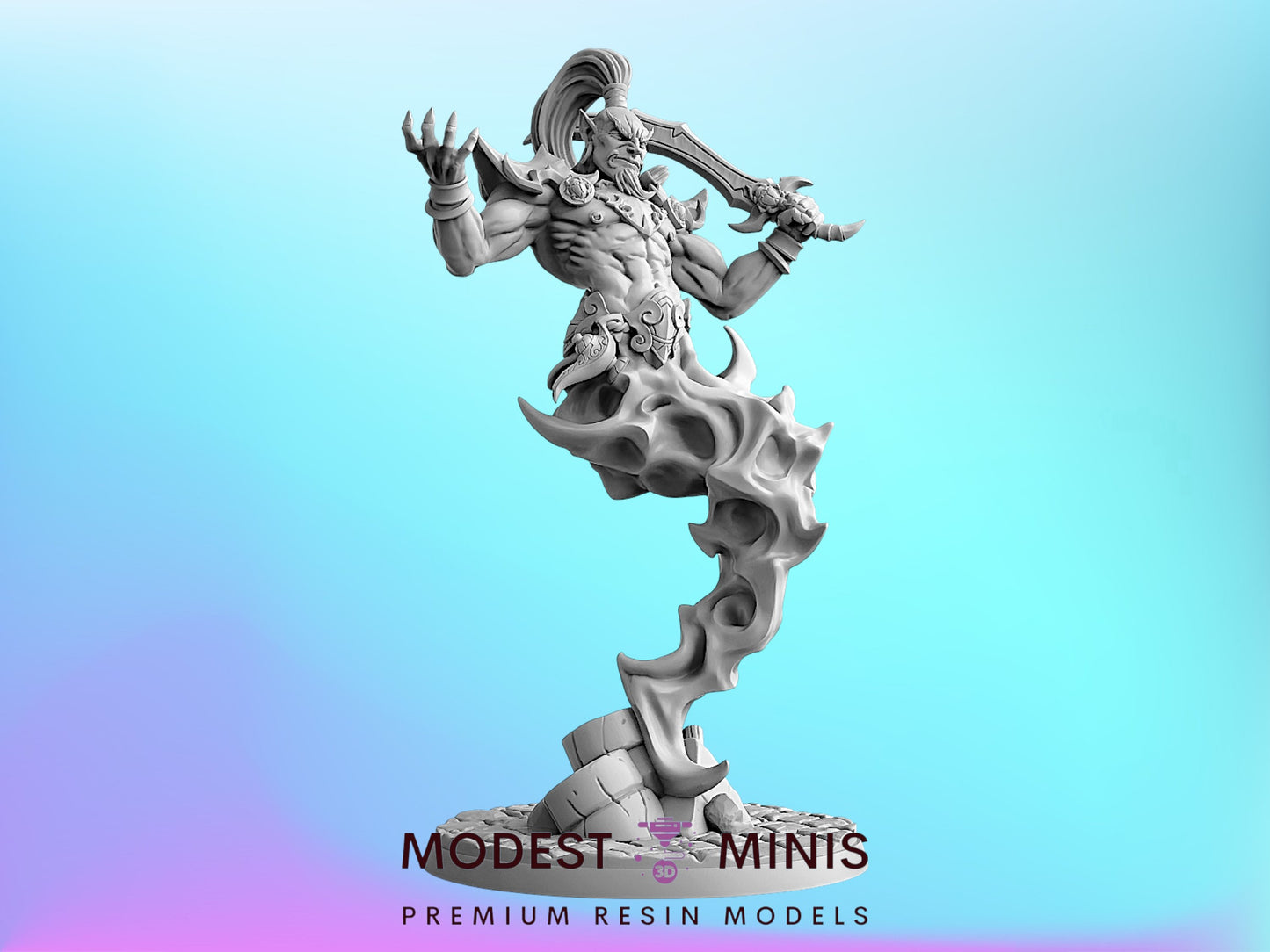 Male Genie Djinn Model