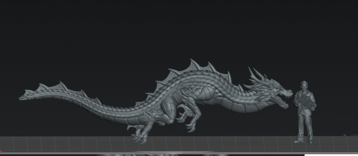 Dragon Rider B | 28mm - 75mm Scale Resin Minis | DnD | Frostgrave Artisan Guild Vanara Monks