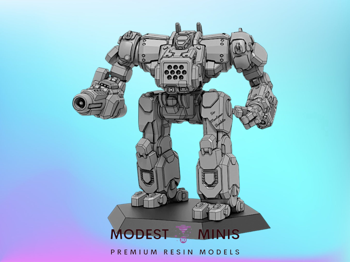 Drakonchik | 1:265 | 6mm Battletech  Scale | Mecha | Sir Mortimer