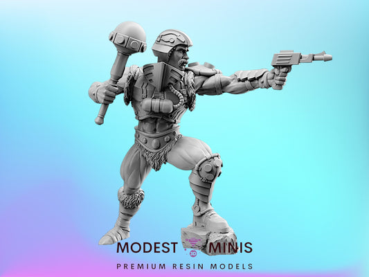 Man at Arms - 28mm - 100mm DnD Miniature | He-Man | 80's Fantasy Mini - RN Estudio