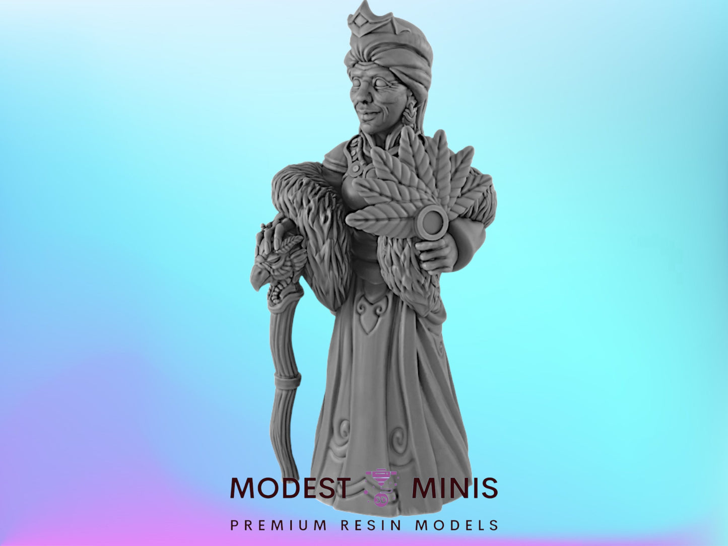 Dutchess | 25mm to 100mm Steampunk Mini | DnD | EC3D