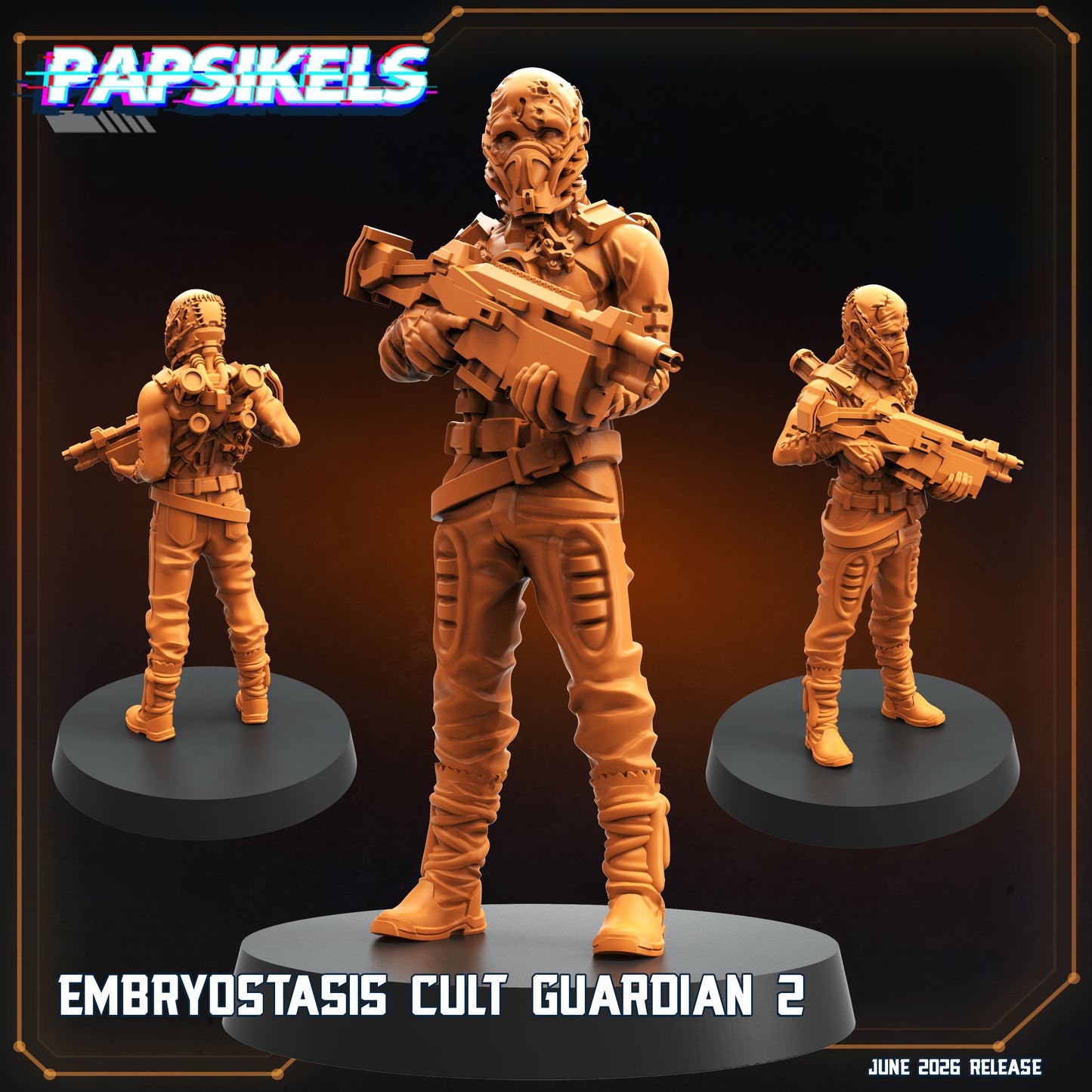 Embryostasis Cult Guardians - 32mm Scale Sci Fi | Papsikels