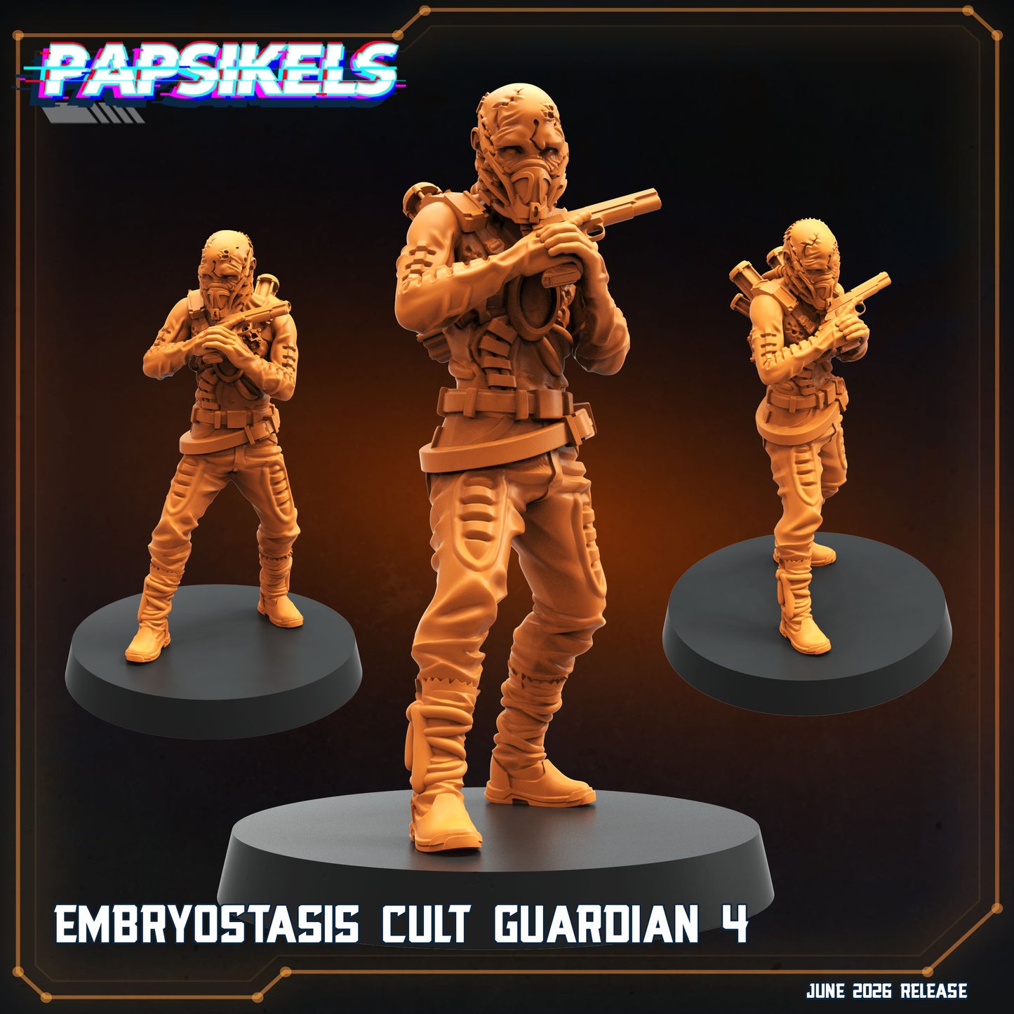 Embryostasis Cult Guardians - 32mm Scale Sci Fi | Papsikels