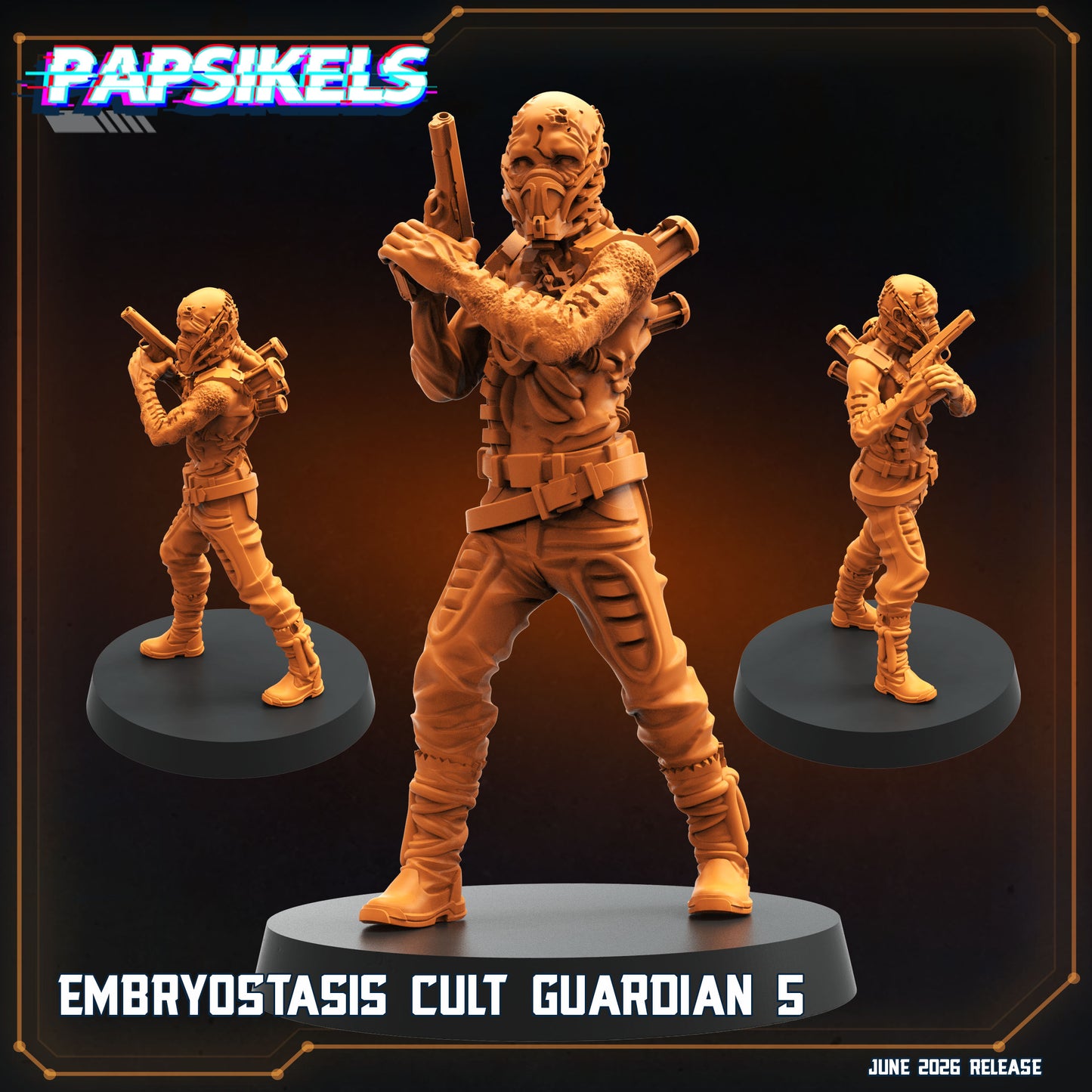 Embryostasis Cult Guardians - 32mm Scale Sci Fi | Papsikels