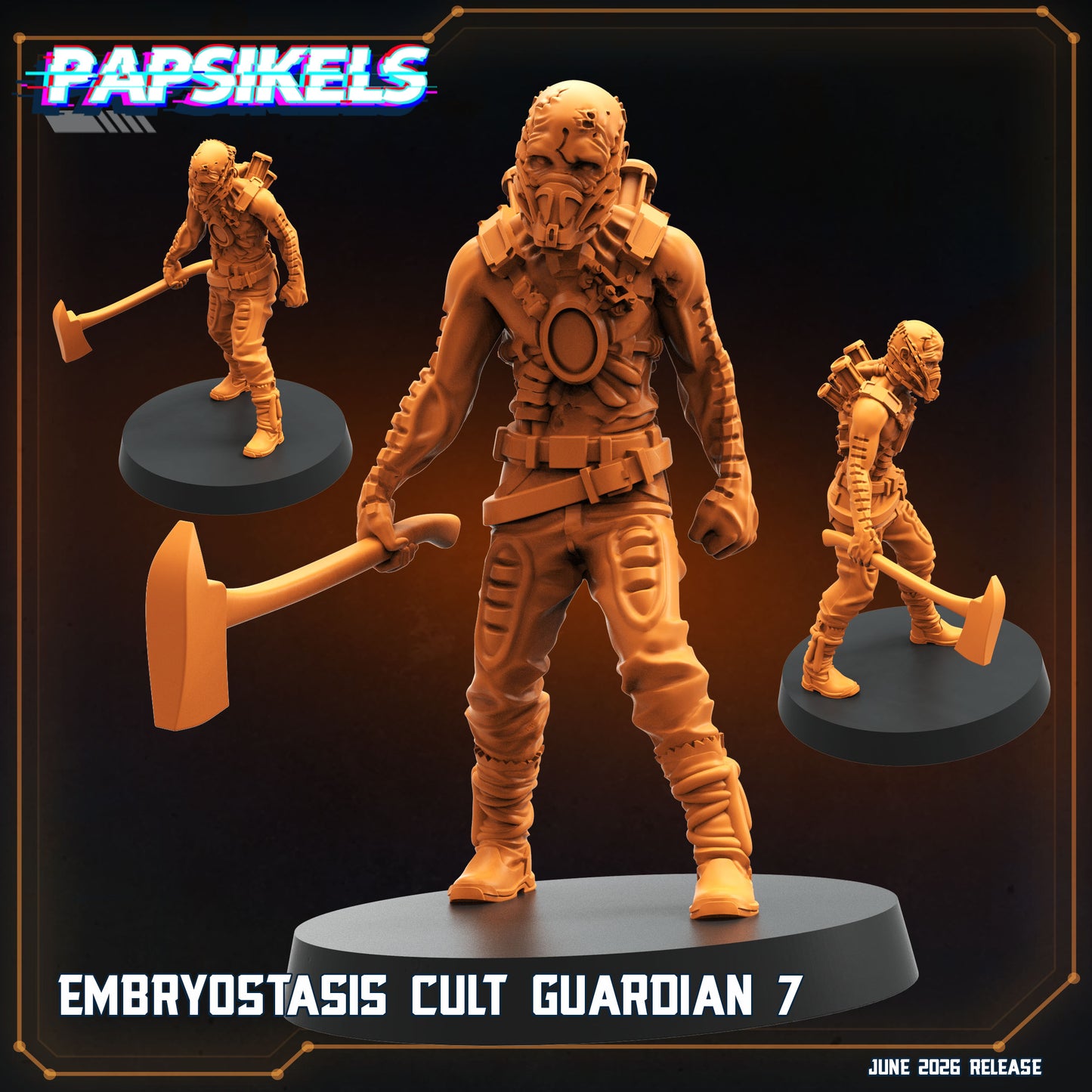 Embryostasis Cult Guardians - 32mm Scale Sci Fi | Papsikels