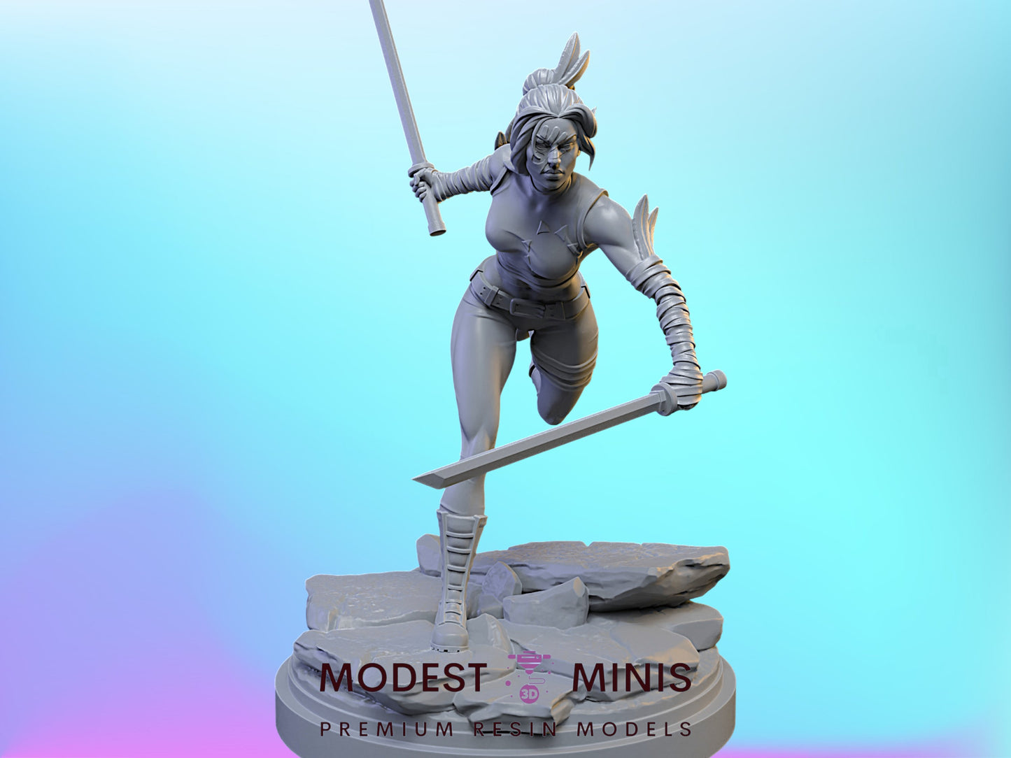 Deadly Silent | Echo 32mm - 40mm Mini | Superhero | C27