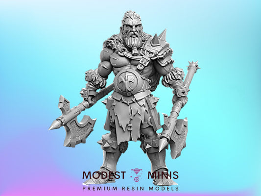 Einar Viking - 28mm 32mm Scale DnD Miniature | Dungeons and Dragons | RN Estudio