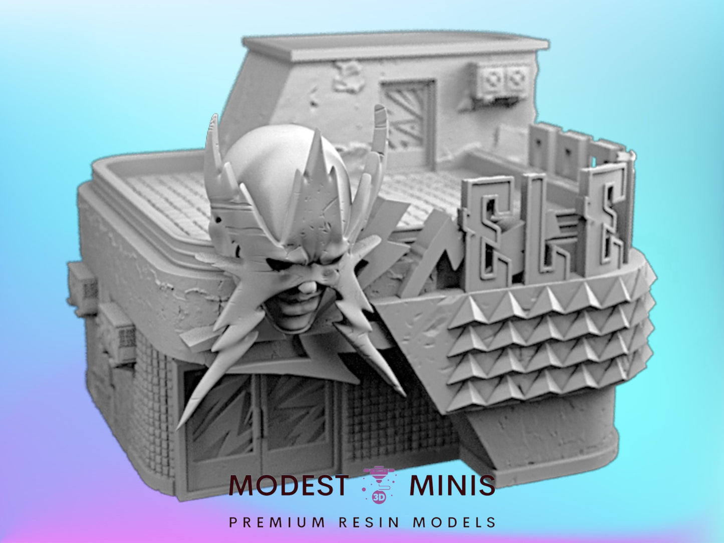 Electro Nightclub | 28mm - 40mm Scale | Survivor Terrain | Crisis Protocol Terrain | C27