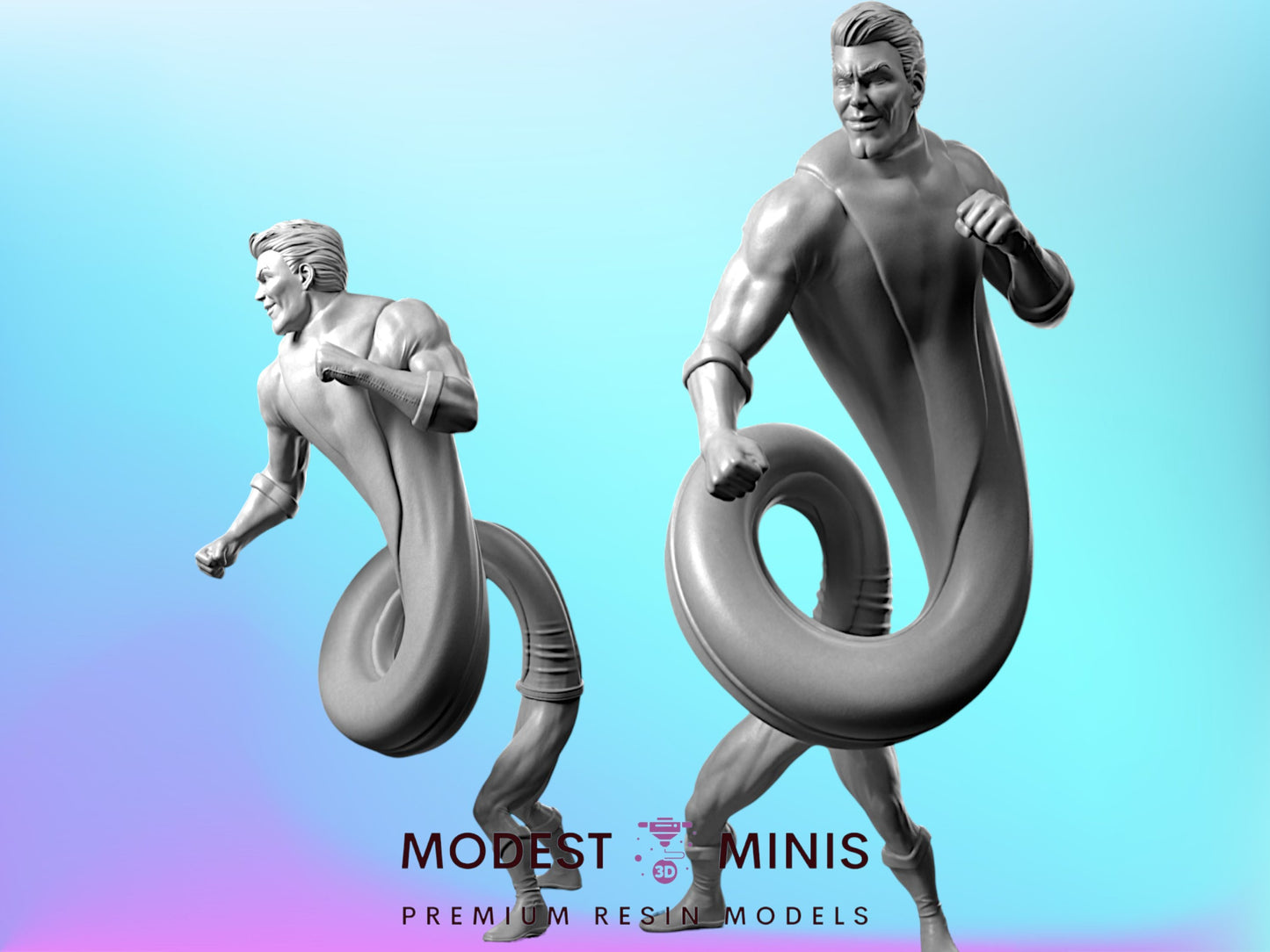 Legion Elongated Man | Resin Miniature Proxy for Crisis Protocol