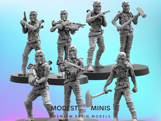 Embryostasis Cult Guardians - 32mm Scale Sci Fi | Papsikels