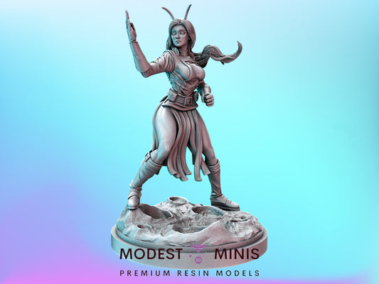 Empath Alien - 32mm - 40mm Mini | DnD Mini | Superhero | C27