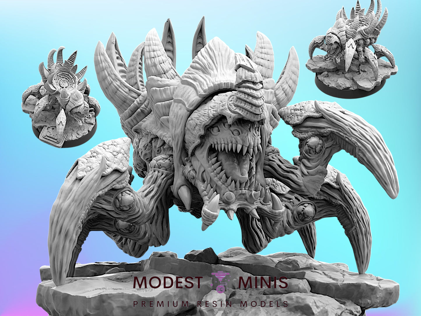 Insectoid Alien Evolved Eruptors - 32mm Scale Sci Fi Starcraft | Papsikels