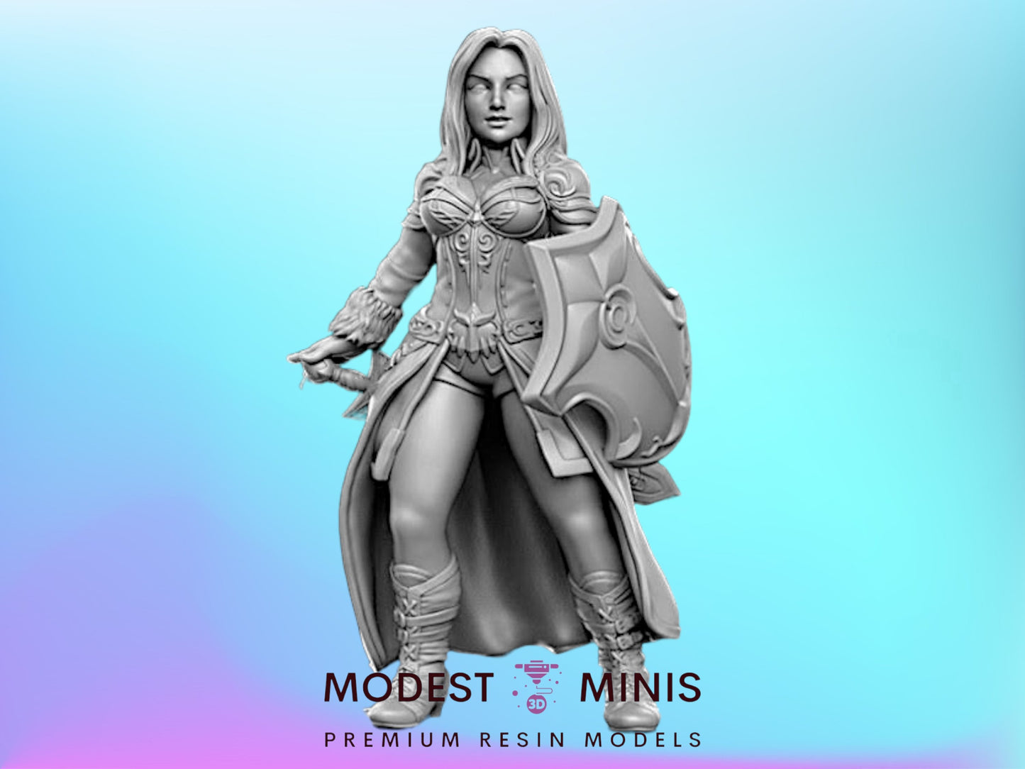 Esabell - 32mm Scale DnD Miniature | Dungeons and Dragons | JRPG Mini - RN Estudio
