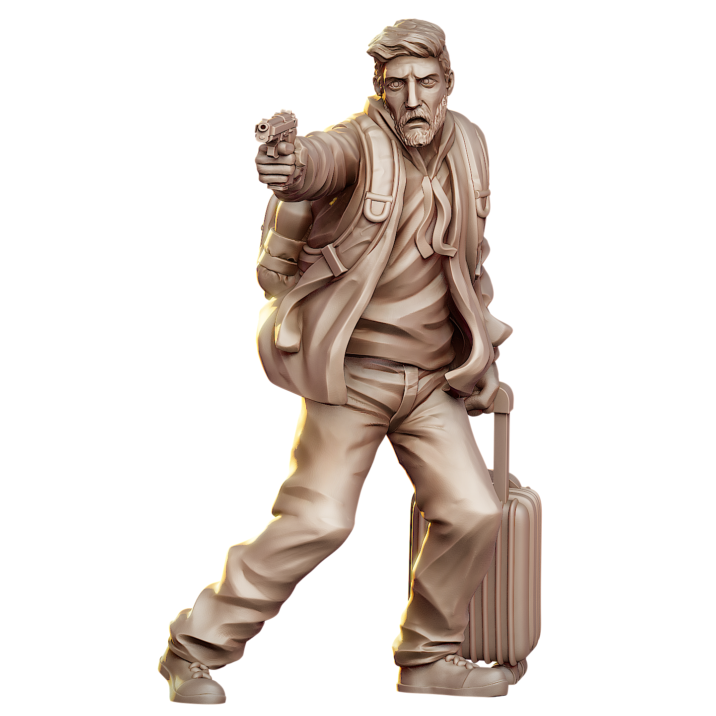 Dead Terminal Zombies and Survivors | 28mm - 100mm Scale Resin Mini | Zombicide | Vaultz