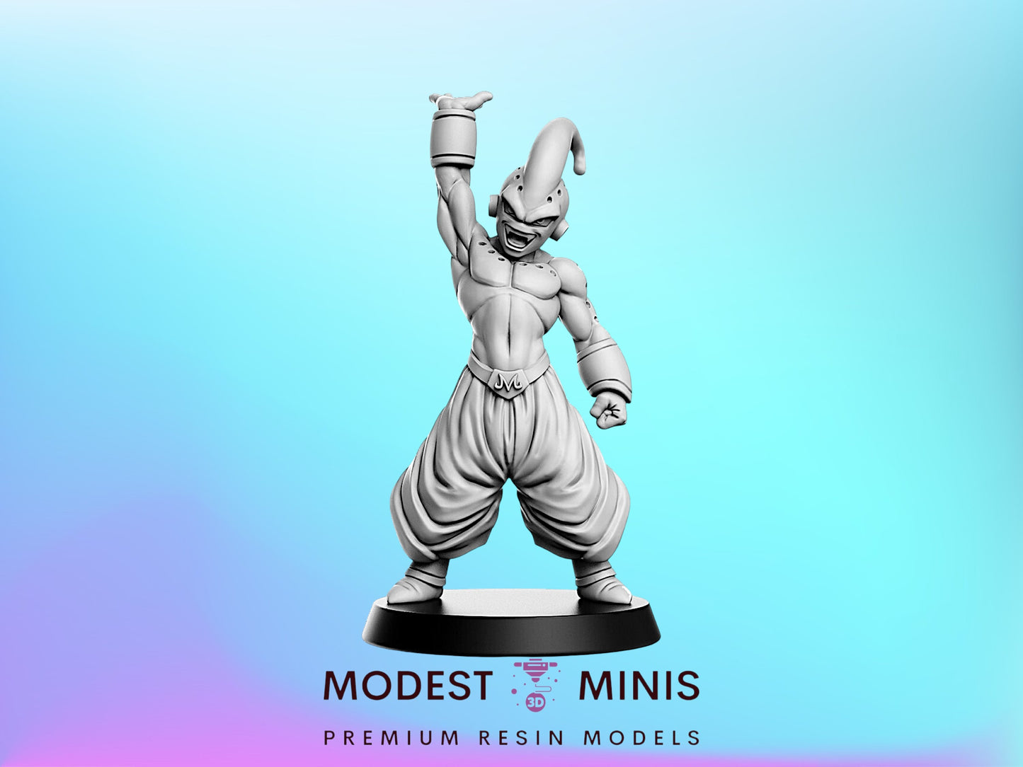 DBZ Evil B  - 32mm Scale DnD Miniature | Anime | JRPG Mini - RN Estudio