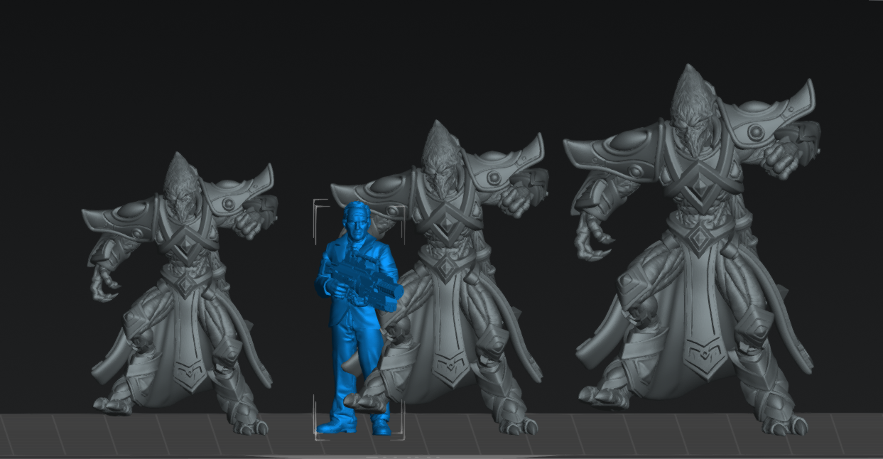 Sapient Humanoid High Executors - 32mm Scale Sci Fi Starcraft | Papsikels