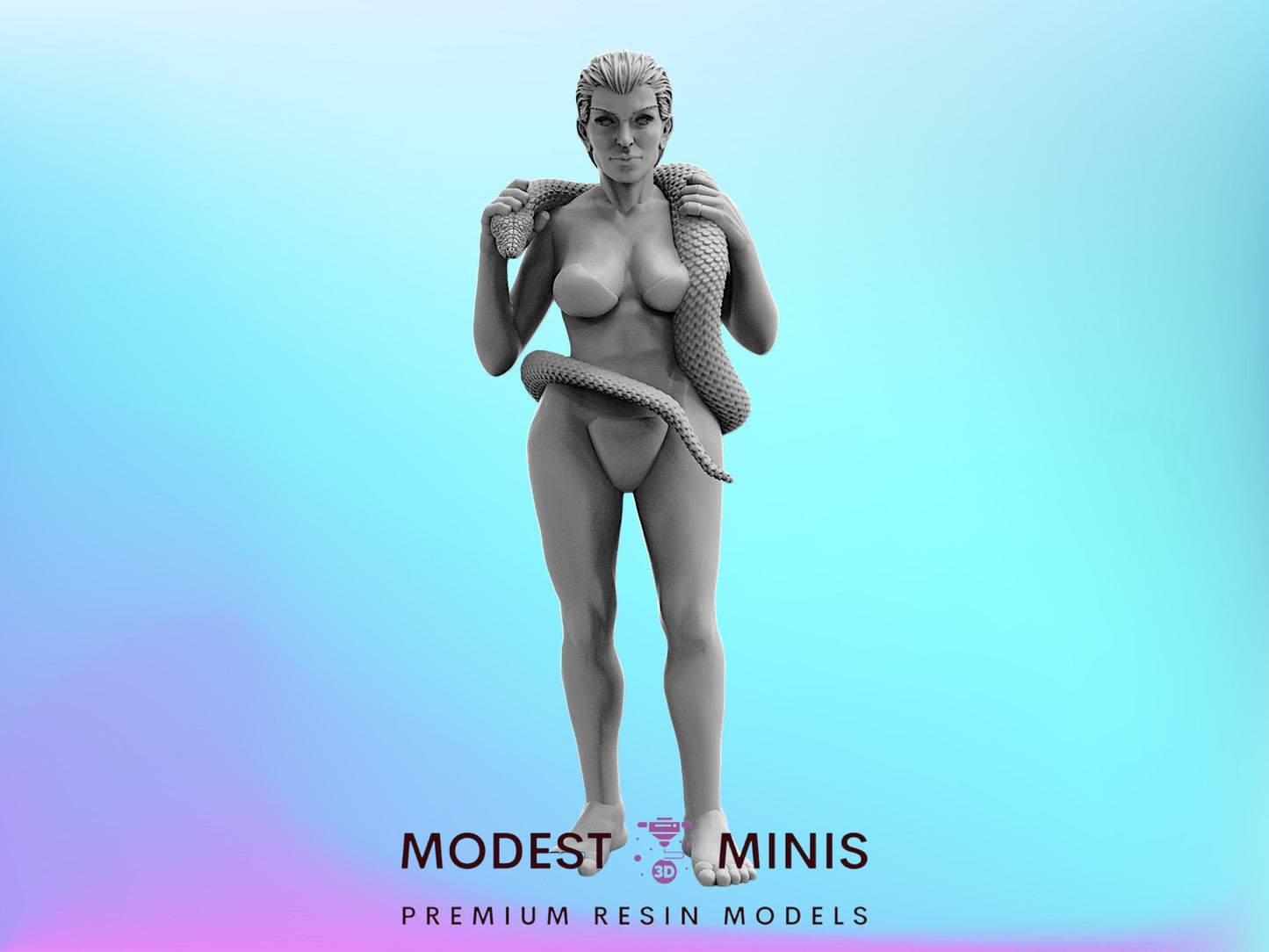 Nexus 6 Exotic Performer - 28mm+ Scale Miniature | Bladerunner | Cyberpunk | Papsikels