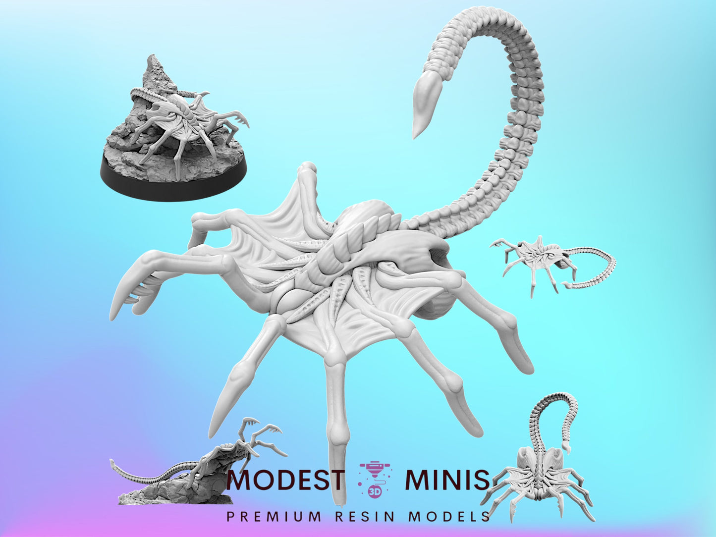 Xeno Royal Facemunchers Set of 5 -32mm Scale Cyberpunk | Papsikels