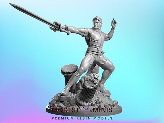 The Dashing | Fandral 32mm - 40mm Mini | Crisis Protocol Proxy | Superhero | Legion