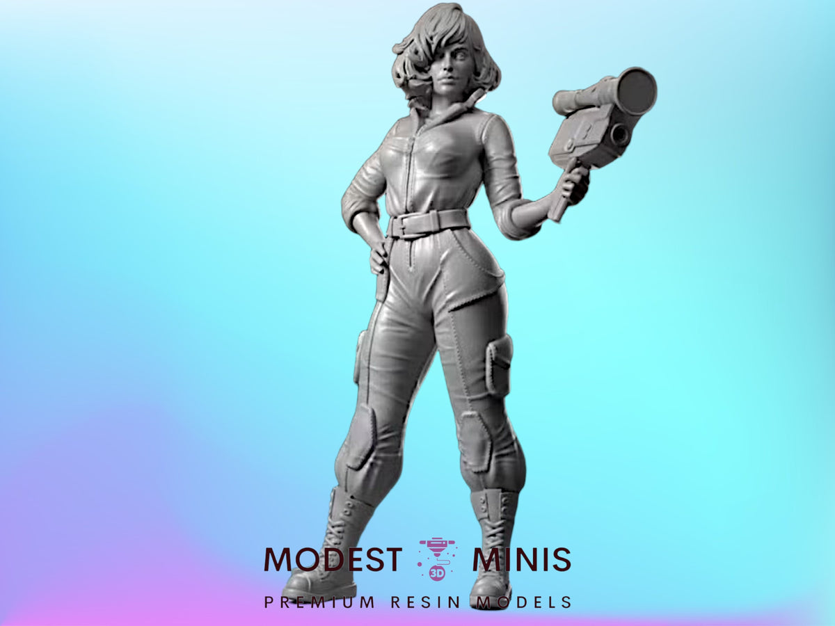 Fearless Reporter | 32mm - 40mm Mini | Crisis Protocol Proxy | Superhero | Legion