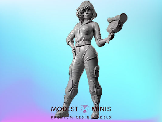 Fearless Reporter | 32mm - 40mm Mini | Crisis Protocol Proxy | Superhero | Legion