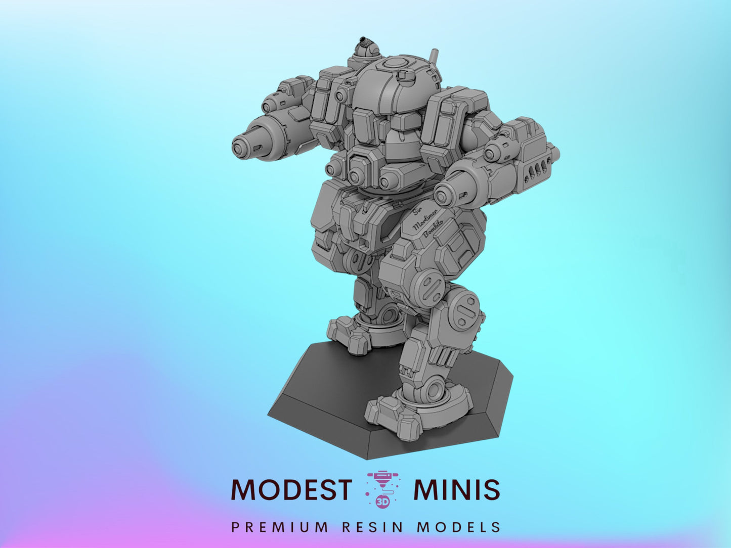 Bull Reaper | 1:265 | 6mm Battletech  Scale | Mecha