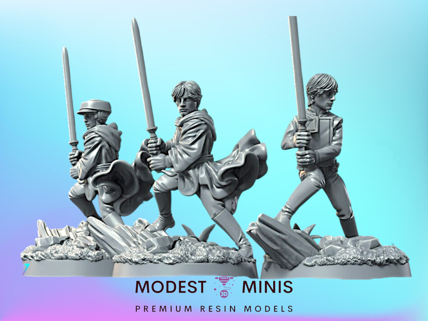 Forest Farmboy Hero - 28mm - 40mm Scale | Star Wars Legion Mini | War Bear