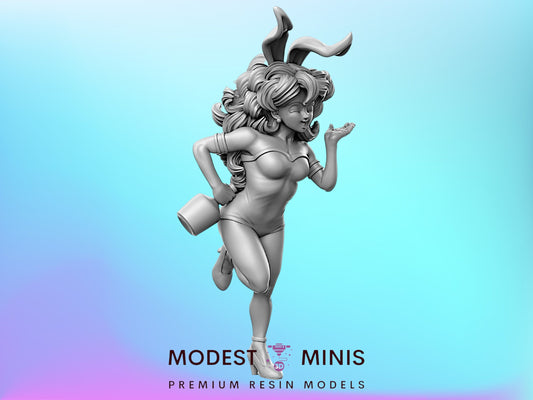 DQ Gadabout Female - 32mm Scale DnD Miniature | Dungeons and Dragons | JRPG Mini - RN Estudio