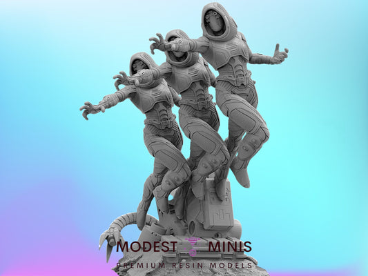 Mirror Image | 32mm - 40mm Mini | Superhero | Trident