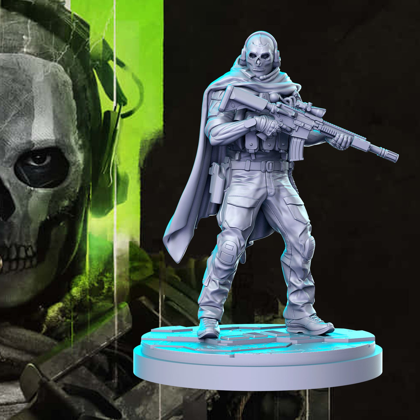 5pc Modern Warfare 1 - 28mm Scale Resin Military Miniature | Zona Alfa | Spectre Ops RN Estudio