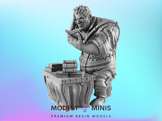 Giant Scholar  | 25mm - 75mm Scale | DnD | EC3D Fantasy Mini | Everyday Heroes