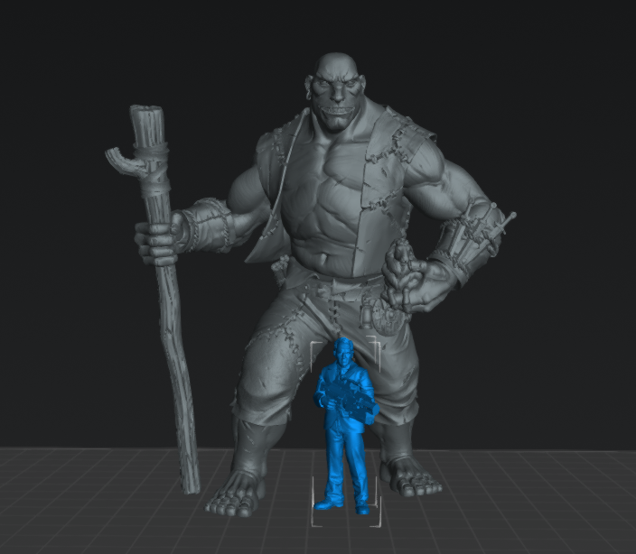 Morgante Giant | 28mm - 75mm Scale Resin Minis | DnD | Artisan Guild Villagers