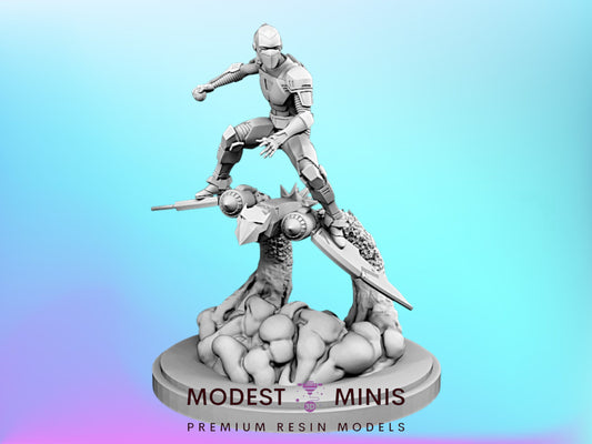 Glider Boy - 32mm - 40mm Mini | DnD Mini | Superhero | C27