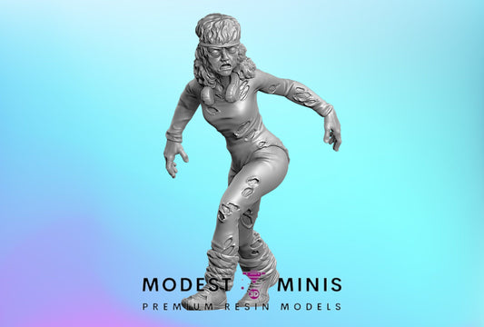 Good Old Days Zombie 2 | 28mm - 100mm Scale Resin Mini | Zombicide | Vaultz