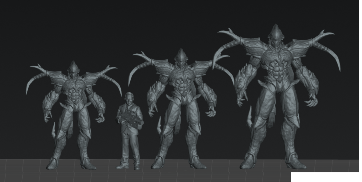 Metallic Organic Warrior - 32mm Scale Guyver Proxy | Papsikels