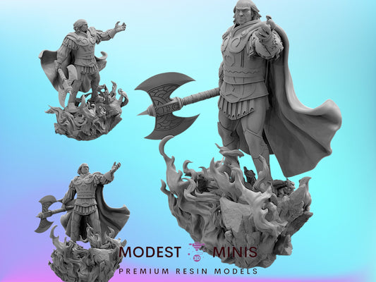 Hades | 32mm - 40mm Mini | Crisis Protocol Proxy | Superhero | Trident