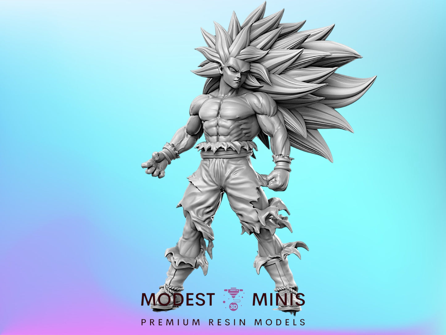 DBZ Hairy Carrot - 32mm Scale DnD Miniature | Anime | JRPG Mini - RN Estudio
