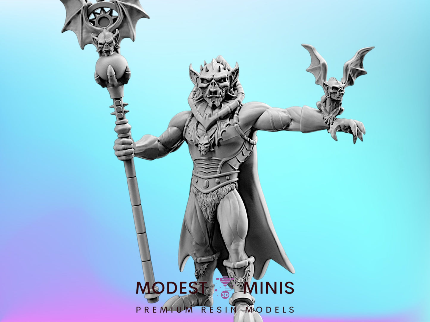 Hoarbad - 28mm - 100mm DnD Miniature | He-Man | 80's Fantasy Mini - RN Estudio