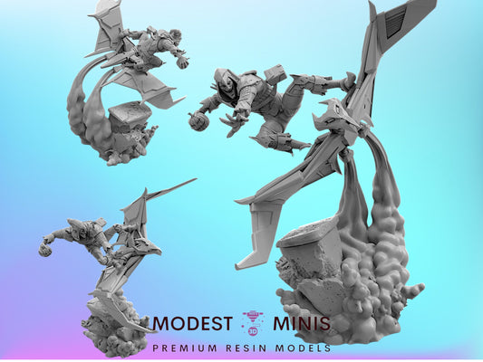 Hob Goblin | 32mm - 40mm Mini | Crisis Protocol Proxy | Superhero | Trident