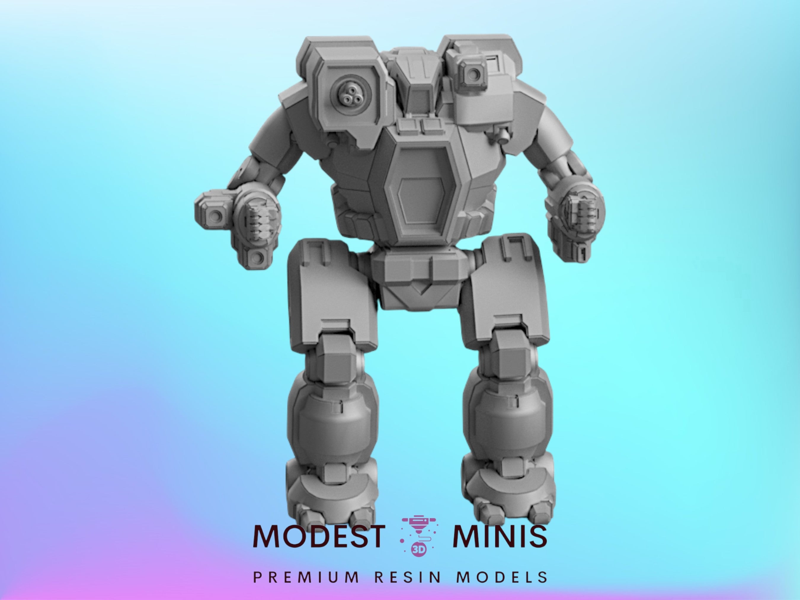 MDog C | 1:265 | 6mm Battletech Scale | Mecha | Sir Mortimer – Modest ...