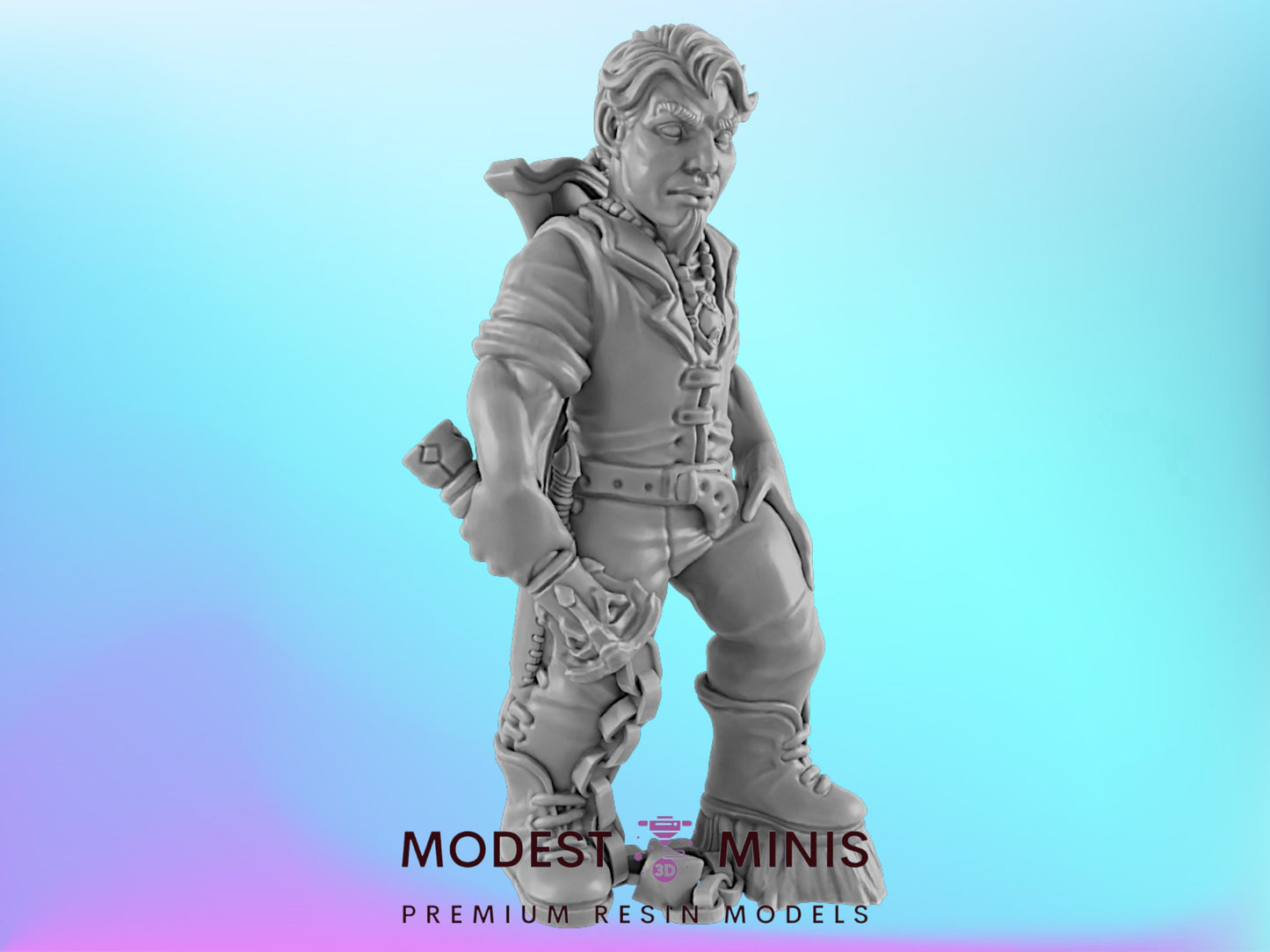 Hunter 2 | 25mm - 75mm Scale | DnD | EC3D Fantasy Mini | Everyday Heroes