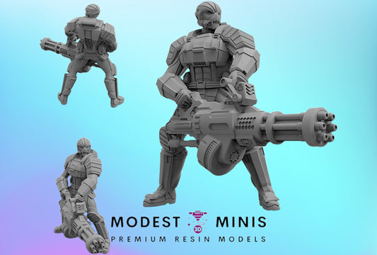 Hydra Heavy Armor 2 | 32mm - 40mm Mini | Crisis Protocol Proxy | Superhero | Trident