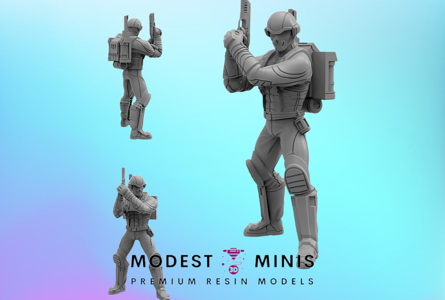 Hydra Scientist 1 | 32mm - 40mm Mini | Crisis Protocol Proxy | Superhero | Trident
