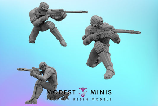 Hydra Sniper 2 | 32mm - 40mm Mini | Crisis Protocol Proxy | Superhero | Trident