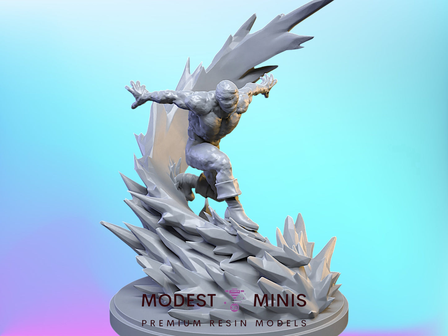 Classic Iceman - 32mm - 40mm Mini | DnD Mini | Superhero | C27