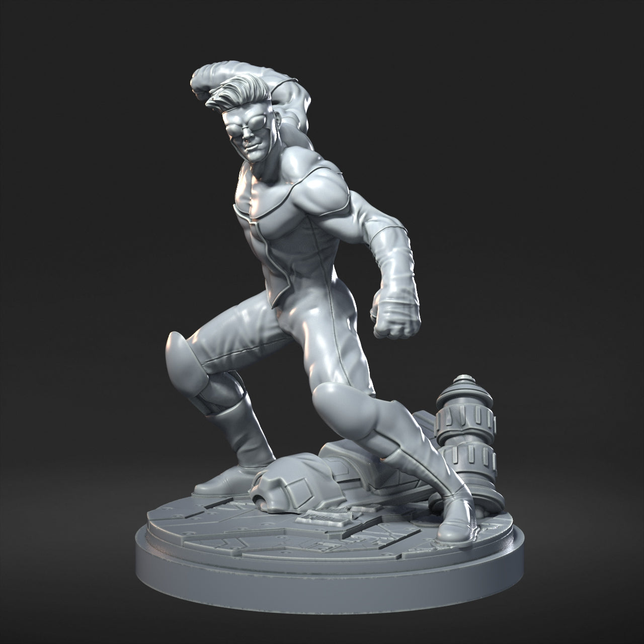 Champions Invencible - 32mm - 40mm Mini | DnD Mini | Superhero | RN Estudio