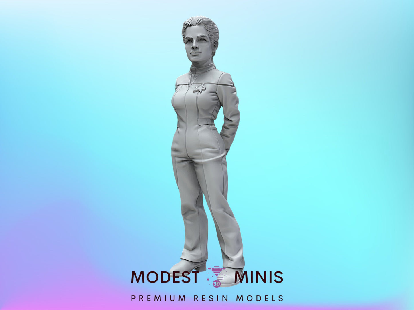 Symbiotic Science Officer Dax - 28mm - 40mm Scale | D&D | Star Trek