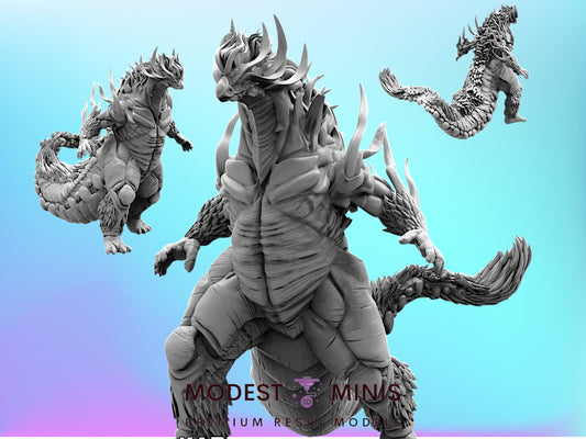 Papsilord Kabral Khan Monster -32mm Scale Cyberpunk Shadowrun | Papsikels
